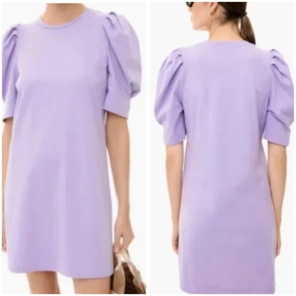 Tuckernuck Pomander Place Lavender Purple Puff Stella Dress Size Large - Picture 1 of 15